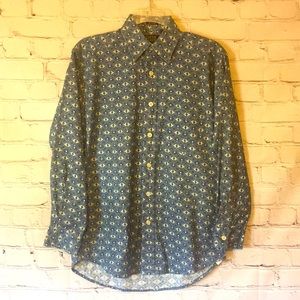 Blue Long Sleeve Shirt